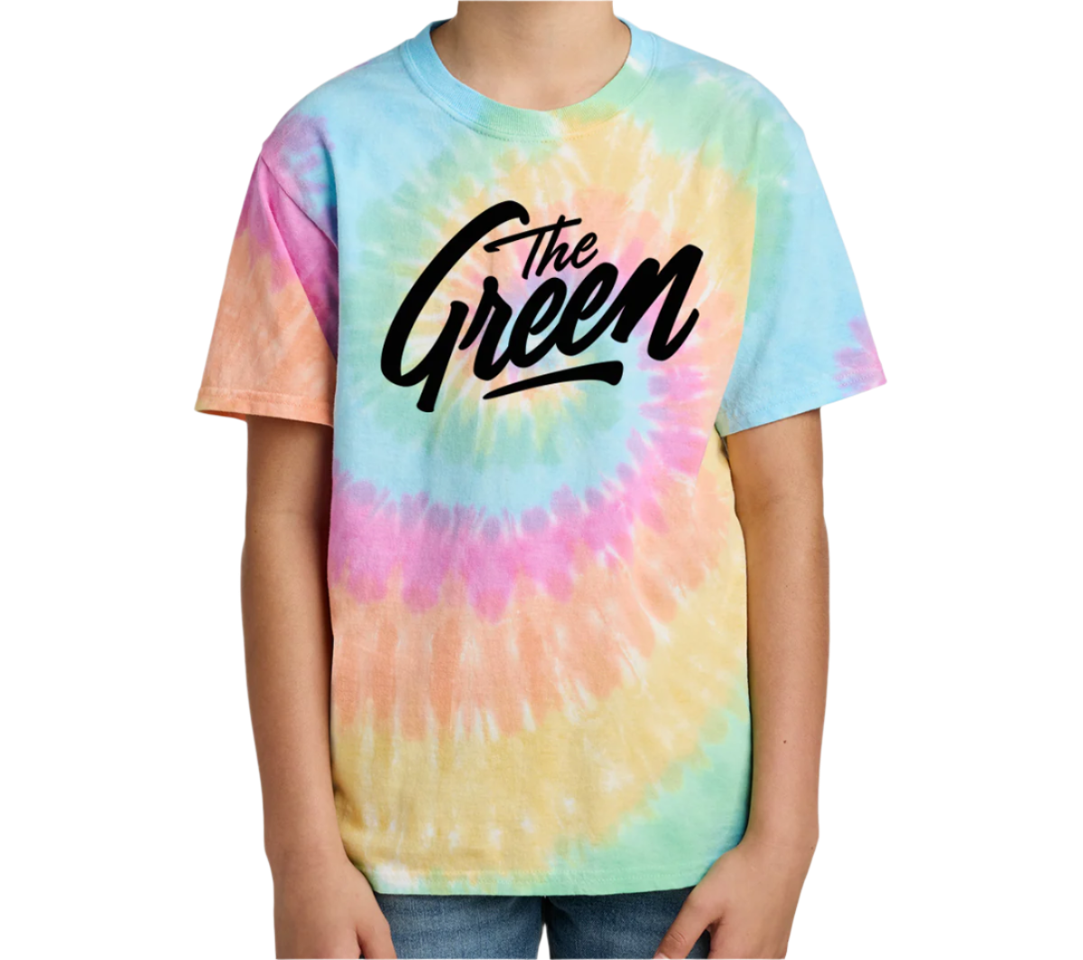 Youth Tie-Dye Logo Tee - Pastel – The Green