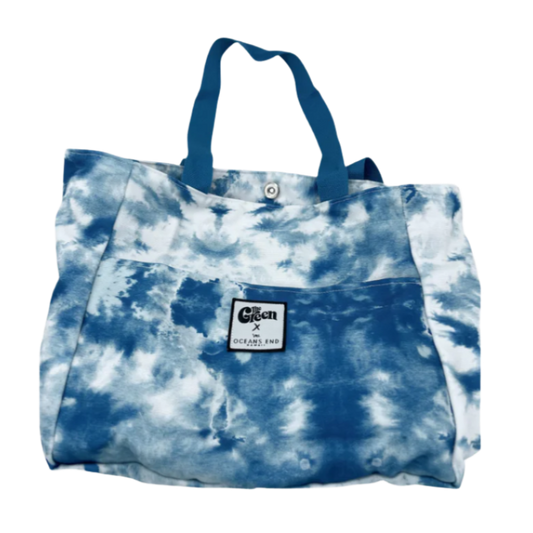 Blue Skies Tie Dye Tote Bag