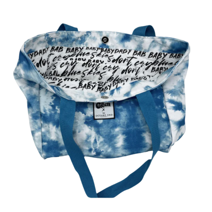 Blue Skies Tie Dye Tote Bag