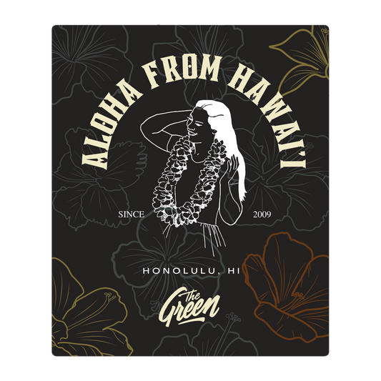 Aloha From Hawaii Blanket