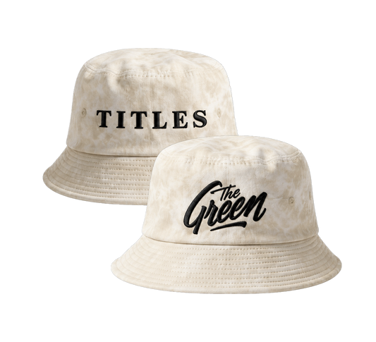 Custom Dyed Titles Bucket Hat